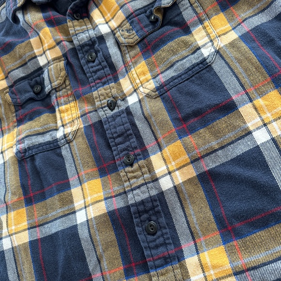 American Eagle Mens Flannel Shirt Small Plaid - Picture 4 of 4